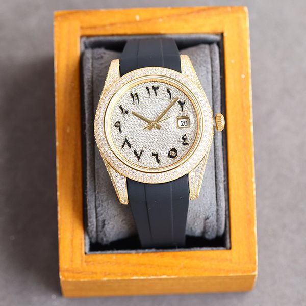 diamond watch mens watch 40mm automatic mechanical watches sapphire for men fashion wristwatches designer wristwatch montre de luxe, Slivery;brown
diamond watch mens watch 40mm automatic mechanical watches sapphire for men fashion wristwatches designer wristwatch montre de luxe, Slivery;brown