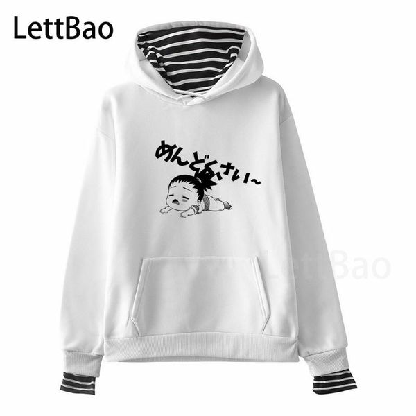 mendokusai japan anime cool harajuku women's hoodie winter sweatshirt autumn streetwear hoodies pullovers men women, Black
mendokusai japan anime cool harajuku women's hoodie winter sweatshirt autumn streetwear hoodies pullovers men women, Black