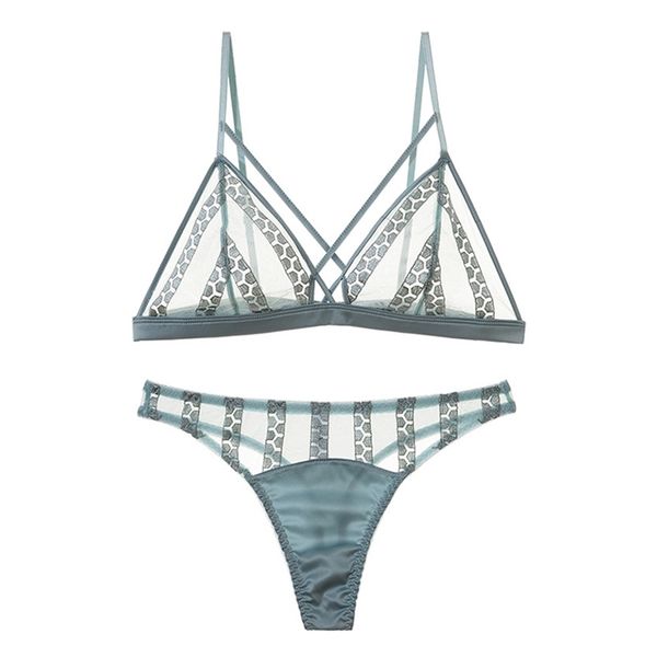 mesh bralette with bandage ultra thin transparent triangle bra with thong set underwear women wireless unlined lingerie y200708, Red;black
mesh bralette with bandage ultra thin transparent triangle bra with thong set underwear women wireless unlined lingerie y200708, Red;black