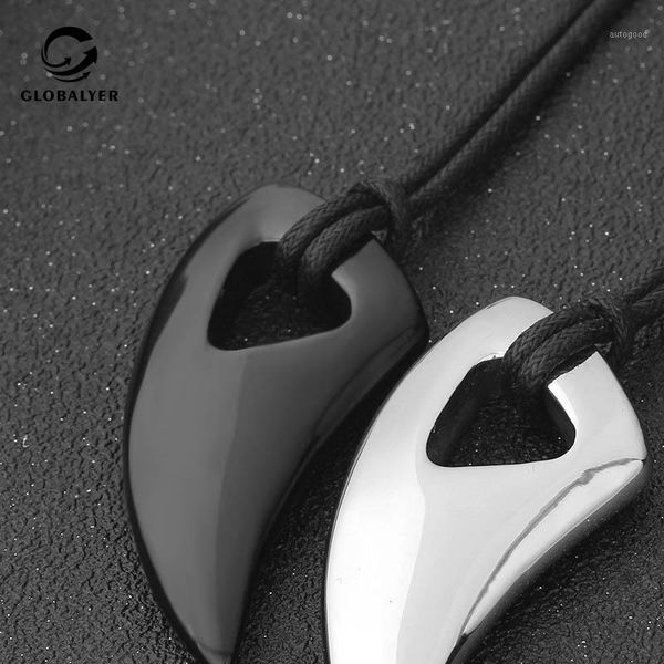 chains titanium steel necklace boy pendant men's stainless wolf tooth horn 3561, Silver
chains titanium steel necklace boy pendant men's stainless wolf tooth horn 3561, Silver