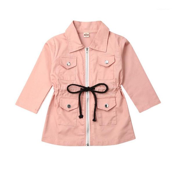 autumn kid girl trench solid long sleeve zipper lapel fashion jacket outdoor 1-7y girl clothes, Blue;gray
autumn kid girl trench solid long sleeve zipper lapel fashion jacket outdoor 1-7y girl clothes, Blue;gray