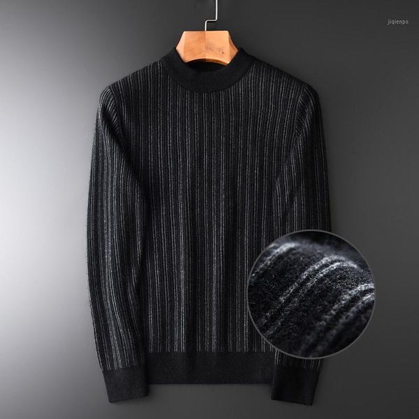 men's sweaters black sweater men luxury stripe hair and wool thick male autumn winter slim fit knitted mens1, White;black
men's sweaters black sweater men luxury stripe hair and wool thick male autumn winter slim fit knitted mens1, White;black