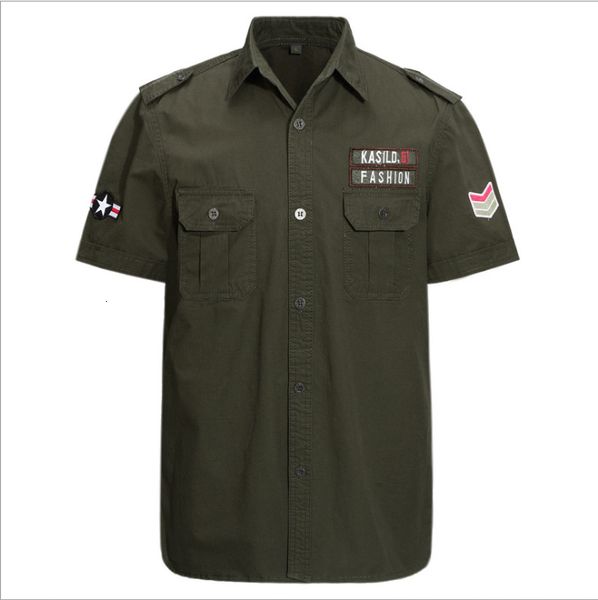 mens short sleeve shirts summer plus size cotton casual military overalls outdoor designer shirts fashion man blouse, White;black
mens short sleeve shirts summer plus size cotton casual military overalls outdoor designer shirts fashion man blouse, White;black