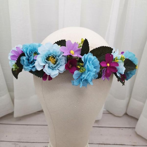 girl's flower crown festival headband women wedding hair accessories floral garland wedding floral headwear shooti jllnsr
girl's flower crown festival headband women wedding hair accessories floral garland wedding floral headwear shooti jllnsr