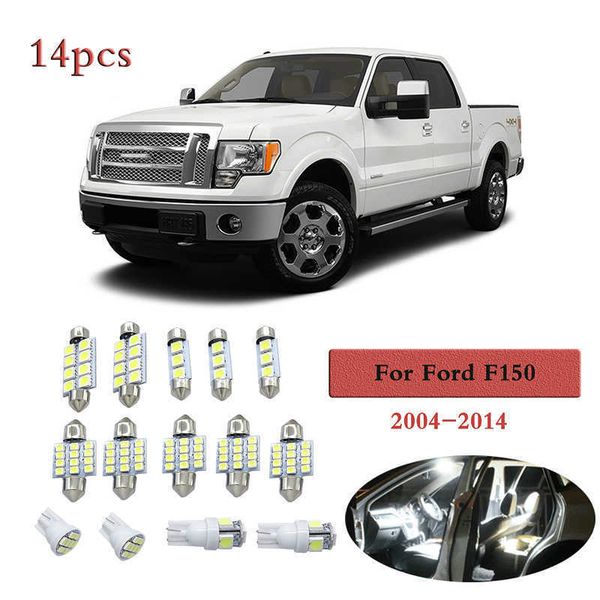 new 14 pcs led interior dome lights bulb kit car interior light front dome lamp reading light for ford f-150 2004-2014
new 14 pcs led interior dome lights bulb kit car interior light front dome lamp reading light for ford f-150 2004-2014