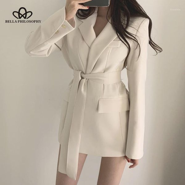 heydress women autumn blazer dress female 2020 long sleeve sashes short dress slim business chic blazer jacket1, White;black
heydress women autumn blazer dress female 2020 long sleeve sashes short dress slim business chic blazer jacket1, White;black