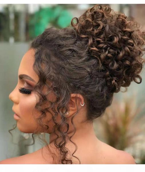 naturally curly updo bun ponytail hair extension any occasion,easy chignon drawstring clips deep curly short long human hair ponytail 160, Black
naturally curly updo bun ponytail hair extension any occasion,easy chignon drawstring clips deep curly short long human hair ponytail 160, Black