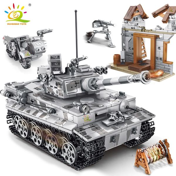 huiqibao 1154pcs military german tiger tank model building blocks ww2 army soldier bricks kit construction toys for children boy sqcxkk
huiqibao 1154pcs military german tiger tank model building blocks ww2 army soldier bricks kit construction toys for children boy sqcxkk