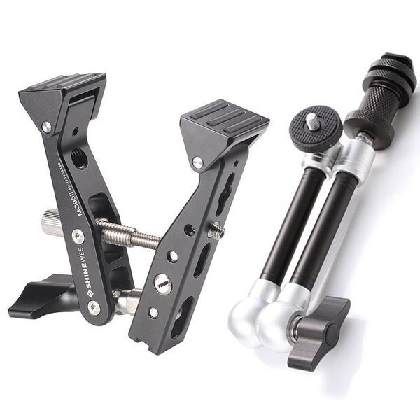 tripod heads dslr camera magic arm with super clamp double lever adjustable for smartphone light
tripod heads dslr camera magic arm with super clamp double lever adjustable for smartphone light