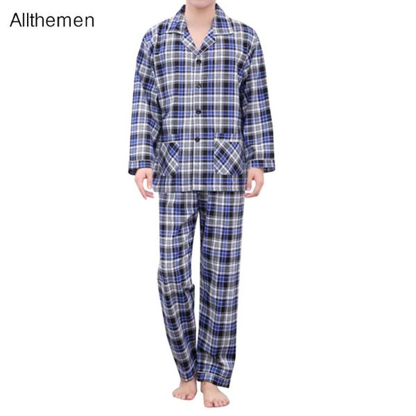 men's sleepwear allthemen men pajama for winter indoor home set causal comfortable plaid pajamas suit robe, Black;brown
men's sleepwear allthemen men pajama for winter indoor home set causal comfortable plaid pajamas suit robe, Black;brown