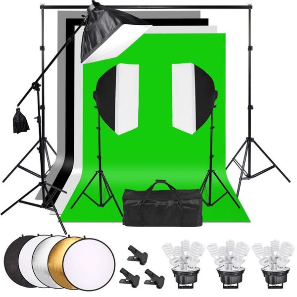 zuochen 3375w p studio softbox continuous lighting kit boom arm backdrop light stand with 5 head base for indoorpgraphy
zuochen 3375w p studio softbox continuous lighting kit boom arm backdrop light stand with 5 head base for indoorpgraphy