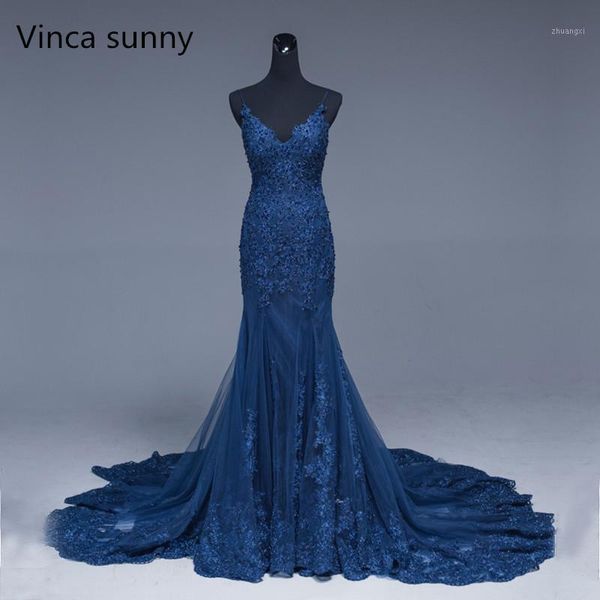 vinca sunny 2019 navy blue mermaid prom dress beaded lace applique evening dresses long abendkleider 2019 formal dress1, White;black
vinca sunny 2019 navy blue mermaid prom dress beaded lace applique evening dresses long abendkleider 2019 formal dress1, White;black