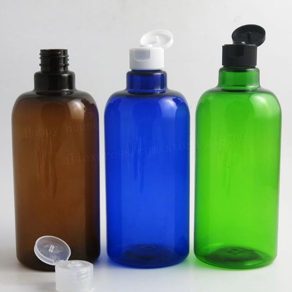 12 x 500ml refillable shampoo pet bottles with flip caps empty blue green amber plastic cream lotions packaging container
12 x 500ml refillable shampoo pet bottles with flip caps empty blue green amber plastic cream lotions packaging container