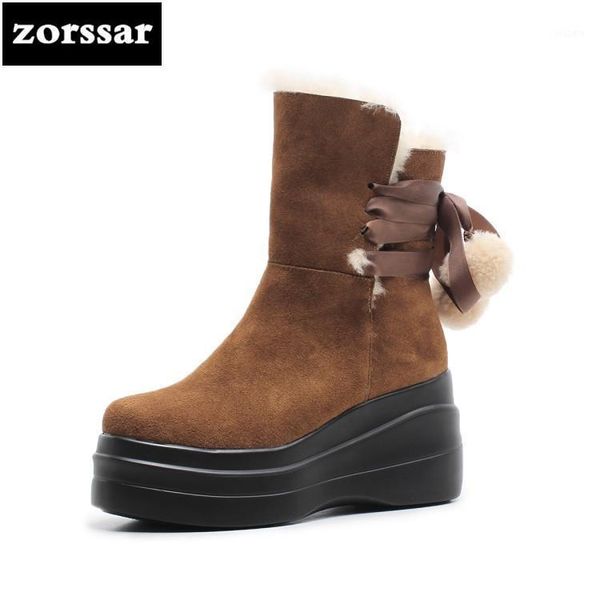 {zorssar} 2020 new warm plush women snow boots womens ankle boots high heels platform shoes suede leather winter woman shoes1, Black
{zorssar} 2020 new warm plush women snow boots womens ankle boots high heels platform shoes suede leather winter woman shoes1, Black
