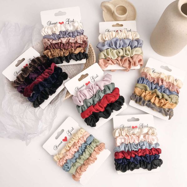 korean net red fat intestine hair circle small intestine circle women's hair accessories, Silver
korean net red fat intestine hair circle small intestine circle women's hair accessories, Silver