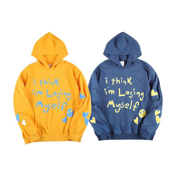 2021 new male hip-hop 3d i think i'm losing myself to printing letter with hoodie cotton hoodies wc2l, Black
2021 new male hip-hop 3d i think i'm losing myself to printing letter with hoodie cotton hoodies wc2l, Black