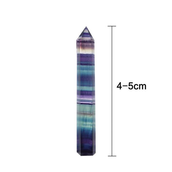 natural fluorite crystal colorful striped fluorite 4-7cm quartz crystal stone point healing hexagonal wand treatme qylvbz, Black
natural fluorite crystal colorful striped fluorite 4-7cm quartz crystal stone point healing hexagonal wand treatme qylvbz, Black