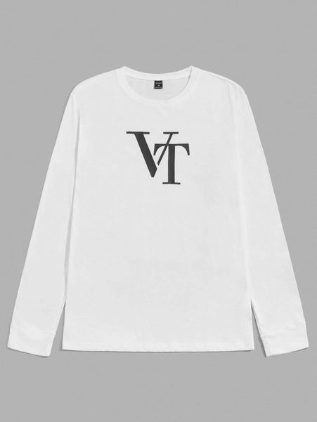men letter graphic a0vh#, White;black