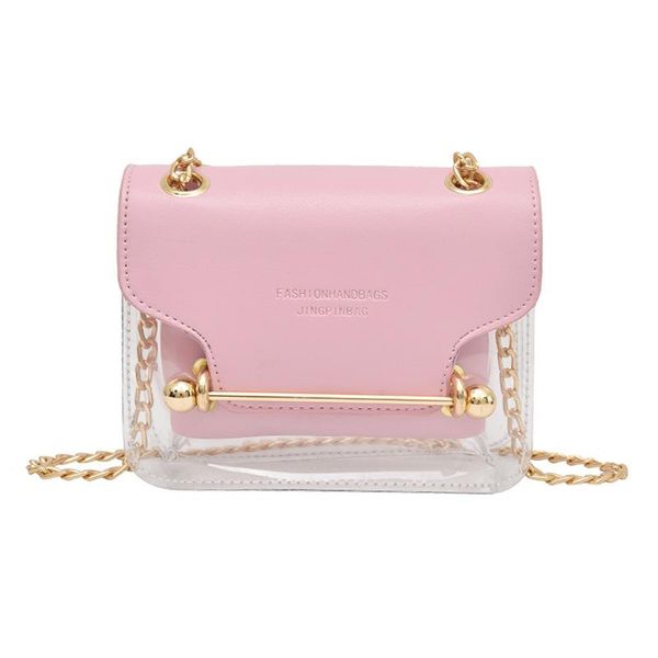 2020 women brand design small square shoulder bag pink jelly clear transparent composite messenger bags new female handbags 4
2020 women brand design small square shoulder bag pink jelly clear transparent composite messenger bags new female handbags 4