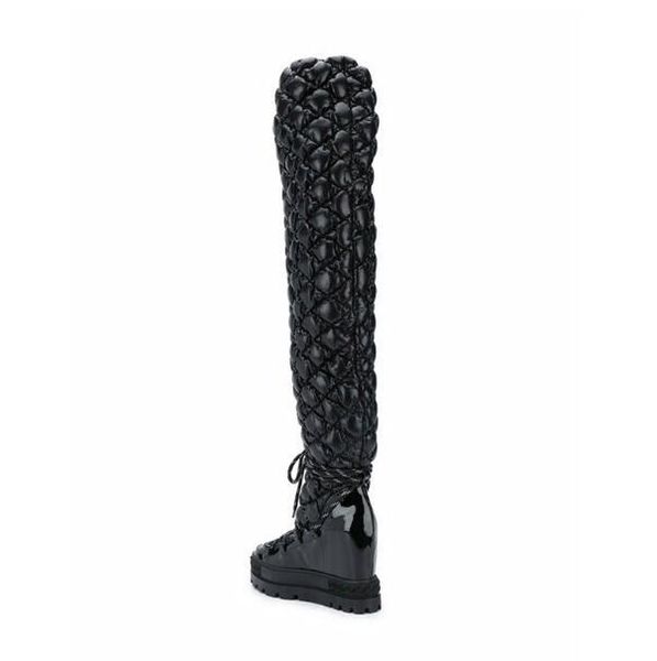 boots dipsloot black leather over the knee padded woman fashion 100 mm hidden wedge genuine height increasing long
boots dipsloot black leather over the knee padded woman fashion 100 mm hidden wedge genuine height increasing long