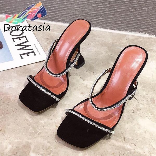 doratasia concise date slippers 2020 new trendy high heels slides women cool leopard casual heeled shoes woman1, Black
doratasia concise date slippers 2020 new trendy high heels slides women cool leopard casual heeled shoes woman1, Black