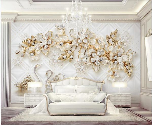 3d wallpaper custom p luxury flower soft bag swan jewelry in the living room home decor 3d wall murals wallpaper for walls 3 d
3d wallpaper custom p luxury flower soft bag swan jewelry in the living room home decor 3d wall murals wallpaper for walls 3 d