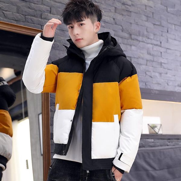 new winter warm outdoor simple down cotton padded jacket men's winter coat thickened cotton padded jacket1, Black
new winter warm outdoor simple down cotton padded jacket men's winter coat thickened cotton padded jacket1, Black