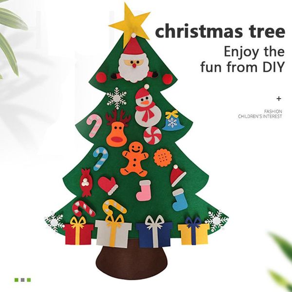 diy felt christmas tree kids toys merry christmas decoration for home new year gifts door wall sticker hanging ornaments
diy felt christmas tree kids toys merry christmas decoration for home new year gifts door wall sticker hanging ornaments