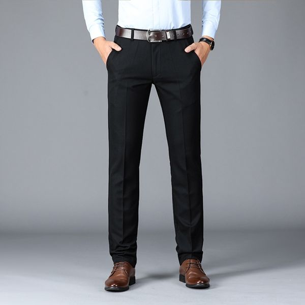 6ut0s 2020 autumn and winter men's western suit business high waist straight pants casual f green middle-aged loose solid color casual, Blue
6ut0s 2020 autumn and winter men's western suit business high waist straight pants casual f green middle-aged loose solid color casual, Blue