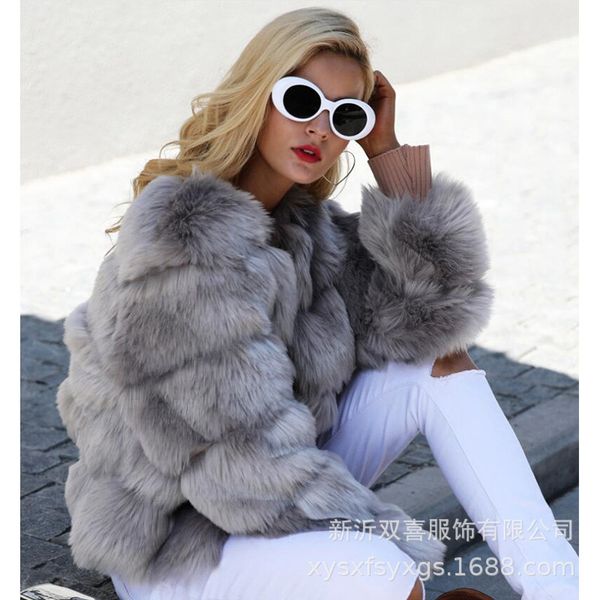 autumn winter fake fox fur coat women keep warm genuine fox fur female jacket with luxury fur coat lady high street jackets 2020x1016, Black;brown
autumn winter fake fox fur coat women keep warm genuine fox fur female jacket with luxury fur coat lady high street jackets 2020x1016, Black;brown