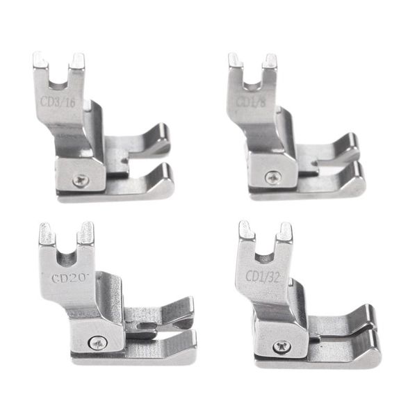 1pc double compensating presser foot industrial sewing machine steel right&left stitching cd1/32 cd1/16 cd1/8 cd3/16 feet, Black
1pc double compensating presser foot industrial sewing machine steel right&left stitching cd1/32 cd1/16 cd1/8 cd3/16 feet, Black