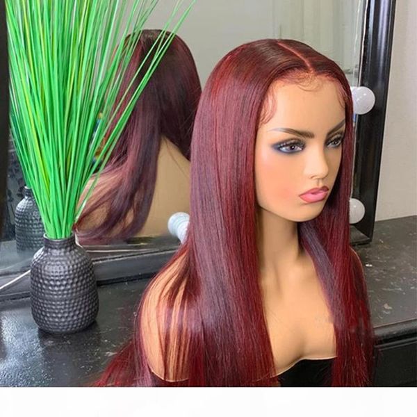 remy 13x4 6 transparent lace front wig silky straight red colored u part wig preplucked with baby hair bleached knots daily, Black;brown
remy 13x4 6 transparent lace front wig silky straight red colored u part wig preplucked with baby hair bleached knots daily, Black;brown