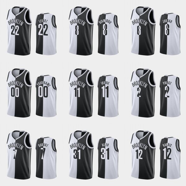 brooklyn nets men kevin durant spencer dinwiddie kyrie irving caris levert joe harris white black split two-tone jersey
brooklyn nets men kevin durant spencer dinwiddie kyrie irving caris levert joe harris white black split two-tone jersey