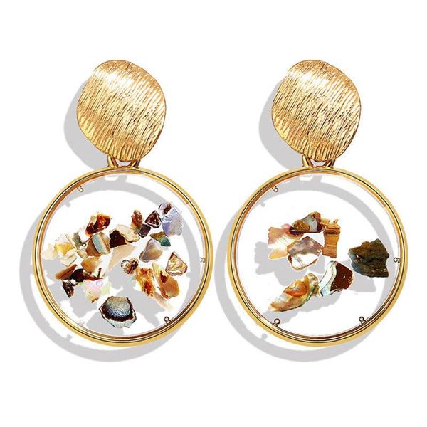 acrylic resin earrings for women trendy round stud earrings female fashion geometric wedding party jewelry, Golden;silver
acrylic resin earrings for women trendy round stud earrings female fashion geometric wedding party jewelry, Golden;silver