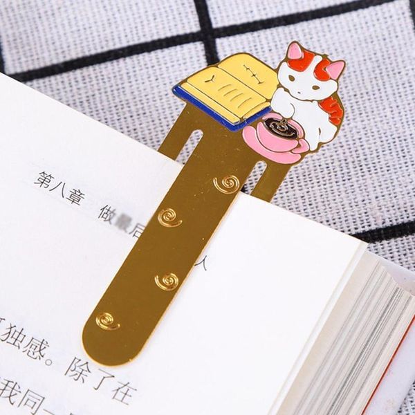 paint cartoon marker animal bookmarks original cute cat metal material funny student school stationery gift bookmark1
paint cartoon marker animal bookmarks original cute cat metal material funny student school stationery gift bookmark1