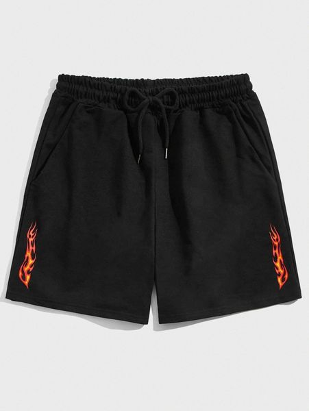romwe guys fire graphic shorts v8cj#, Black
romwe guys fire graphic shorts v8cj#, Black