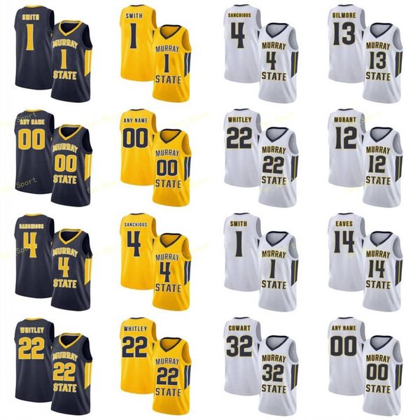 murray state racers college basketball jersey 21 de'andre hunter 22 brion whitley 23 kj williams 24 anthony smith youth custom stitched, Black
murray state racers college basketball jersey 21 de'andre hunter 22 brion whitley 23 kj williams 24 anthony smith youth custom stitched, Black