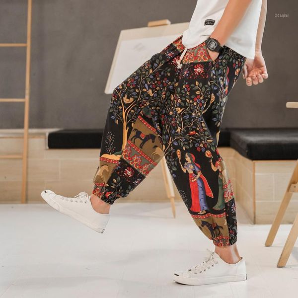 men's pants casual small leg trousers loose size m-5xl joggers men's wear spring chinese style nine points pantalones hombre trous, Black
men's pants casual small leg trousers loose size m-5xl joggers men's wear spring chinese style nine points pantalones hombre trous, Black