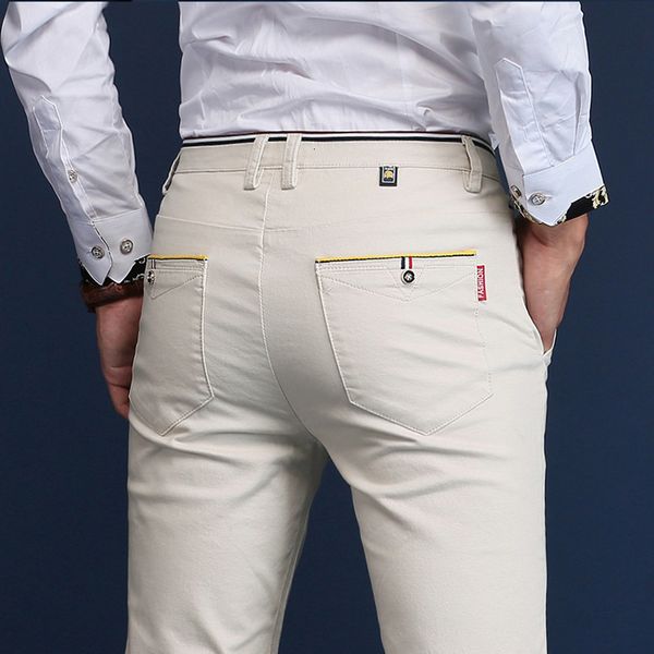 2020 summer thin casual pants men's new korean trend elastic loose straight trousers, Black
2020 summer thin casual pants men's new korean trend elastic loose straight trousers, Black