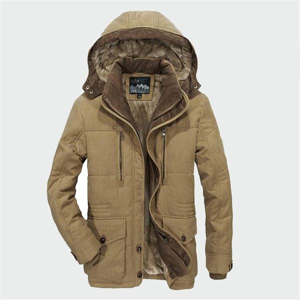 winter parka men coats thick warm jacket men cotton hooded outwear warm parka plus velvet couple cotton parka coat 201204, Black
winter parka men coats thick warm jacket men cotton hooded outwear warm parka plus velvet couple cotton parka coat 201204, Black