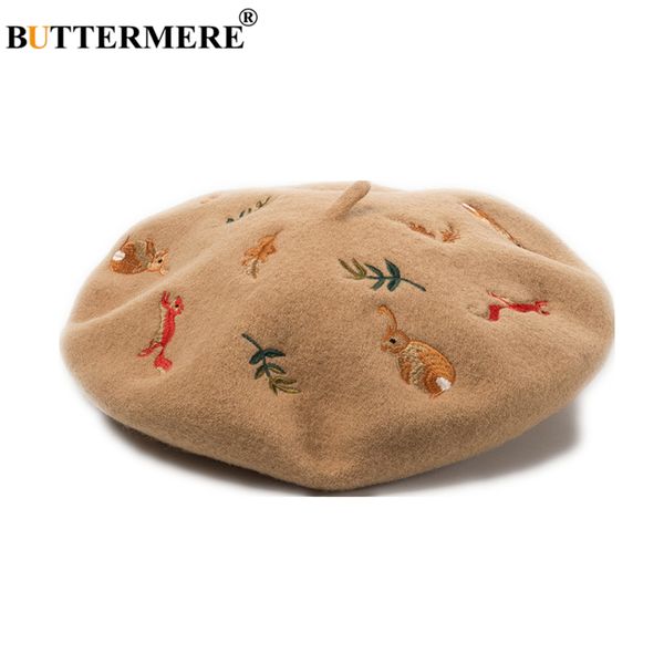 buttermere winter hats for women wool beret hat female camel pink rabbit squirrel leaf embroidery vintage ladies mushroom hat 201026, Blue;gray
buttermere winter hats for women wool beret hat female camel pink rabbit squirrel leaf embroidery vintage ladies mushroom hat 201026, Blue;gray