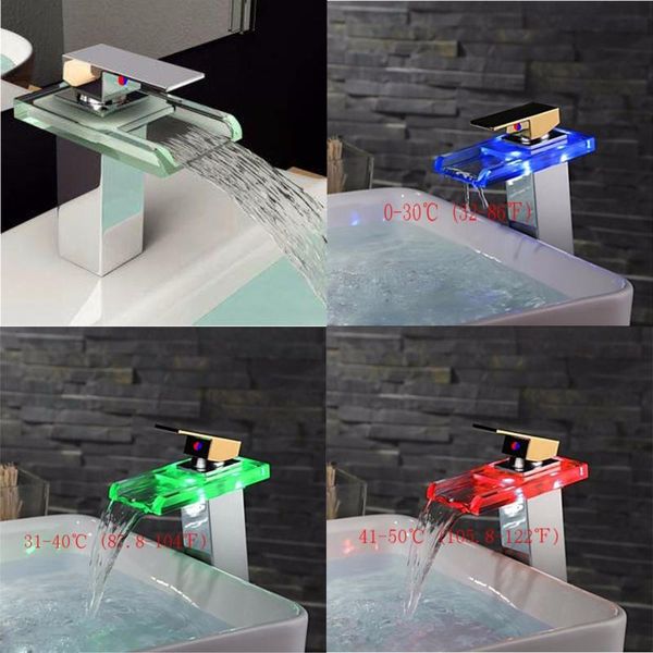 bathroom sink faucets led color changes glass waterfall basin faucet single handle kitchen water chrome bath tub mixer tap
bathroom sink faucets led color changes glass waterfall basin faucet single handle kitchen water chrome bath tub mixer tap