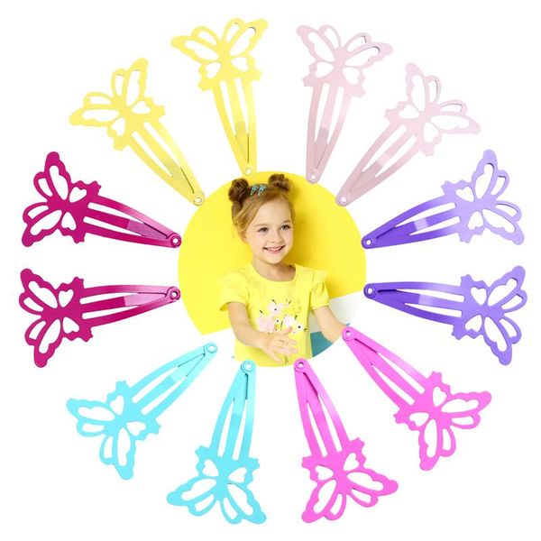12pcs cute candy color baby hair clip butterfly hairpins for girls children painted metal barrettes hairpin headwear 4.5cm qylcaf, Slivery;white
12pcs cute candy color baby hair clip butterfly hairpins for girls children painted metal barrettes hairpin headwear 4.5cm qylcaf, Slivery;white