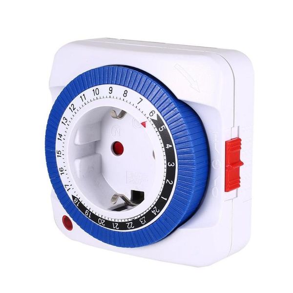24 hours timer switch socket automatically turn on off electrical appliances smart device plug-in timing socket time controller
24 hours timer switch socket automatically turn on off electrical appliances smart device plug-in timing socket time controller