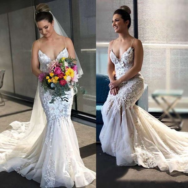 2021 new modest mermaid gowns with lace straps. courts court-ordered country train dressed as plus size wedding gowns. 2f1n, White
2021 new modest mermaid gowns with lace straps. courts court-ordered country train dressed as plus size wedding gowns. 2f1n, White