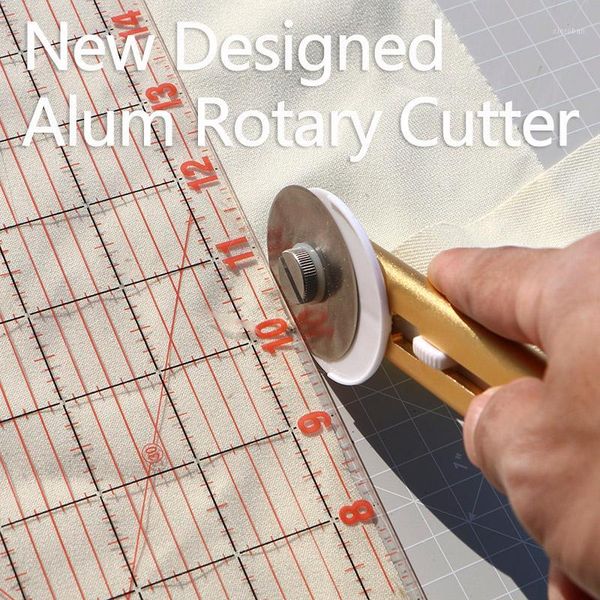 duofen aluminium 45mm rotary cutter quilters sewing quilting fabric cutting craft tool tightness adjustable1, Black
duofen aluminium 45mm rotary cutter quilters sewing quilting fabric cutting craft tool tightness adjustable1, Black