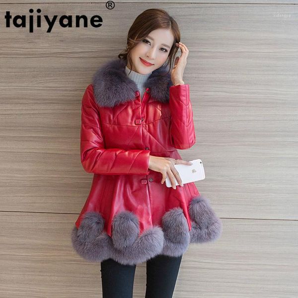 fur collar real genuine leather jacket autumn winter coat women clothes 2020 korean sheepskin down coat female zt48531, Black
fur collar real genuine leather jacket autumn winter coat women clothes 2020 korean sheepskin down coat female zt48531, Black