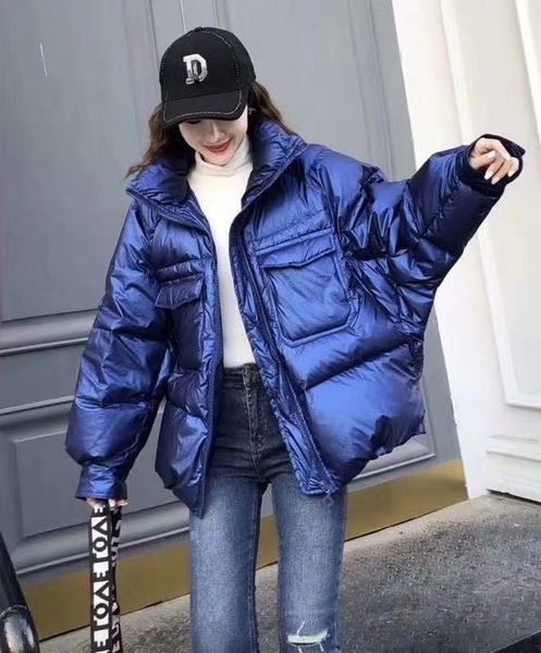 chao2020 winter blue down middle long vertical collar loose clothing korean version thickened warm jacket women's, Black
chao2020 winter blue down middle long vertical collar loose clothing korean version thickened warm jacket women's, Black