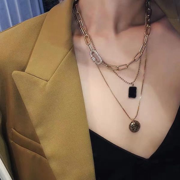 rongho hiphop multi chains choker necklaces for women metal heart coin pendant necklace vintage jewelry crystal chain necklace, Golden;silver
rongho hiphop multi chains choker necklaces for women metal heart coin pendant necklace vintage jewelry crystal chain necklace, Golden;silver