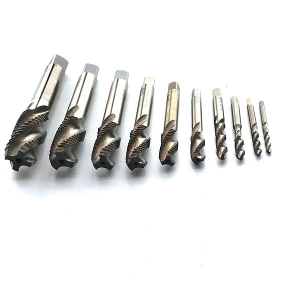 hss m35 co5% full cnc grinded 10pcs spiral machine hss tap screw taps for ss plate with m3 m4 m5 m6 m8 m10 m12 m14 m16 m18
hss m35 co5% full cnc grinded 10pcs spiral machine hss tap screw taps for ss plate with m3 m4 m5 m6 m8 m10 m12 m14 m16 m18